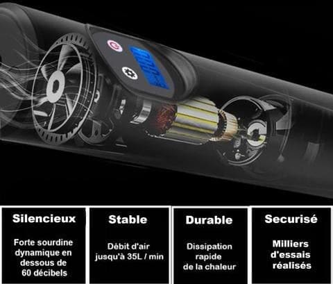 Mini Compresseur d'air portatif
