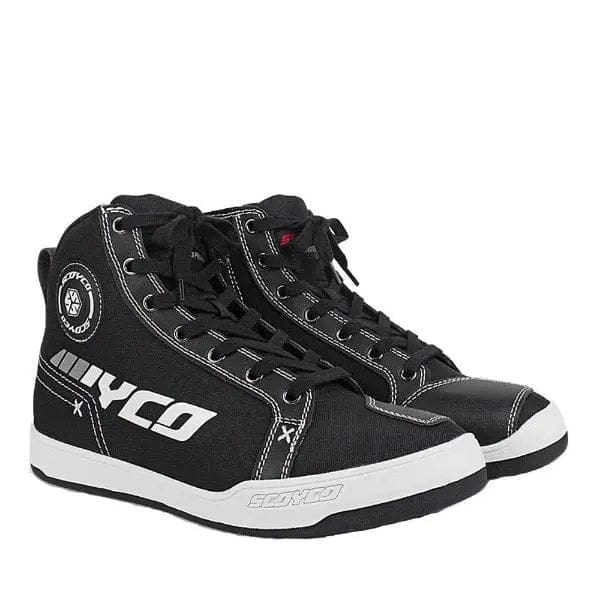 Baskets Moto ANTON MOTOBLOUZ Homme En Cuir De Vachette - Confort Et Sécurité Urbaine - Certifié CE EN 13634