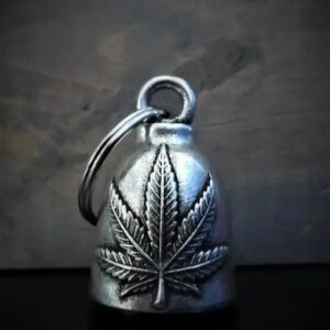 Cloche ange gardien moto à feuilles de Bud