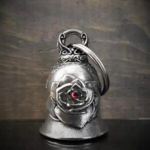 Cloche de moto unique « Petite rose »