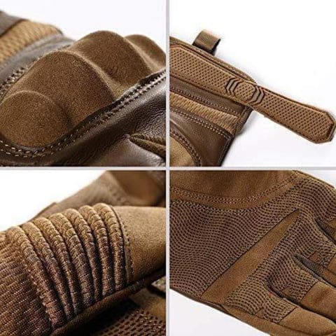 gants d'escalade en cuir