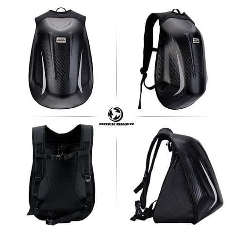 sac en fibre de carbone pour casque de moto