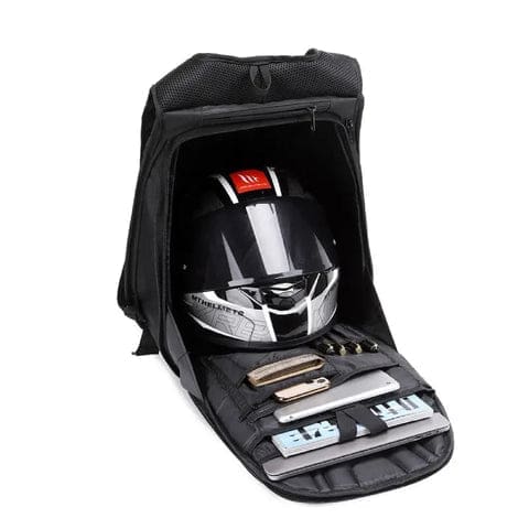 sac casque moto carbone